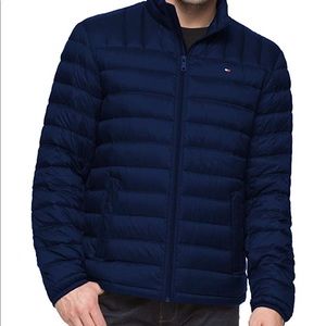 NWT! Tommy Hilfiger packable Natural Down Jacket